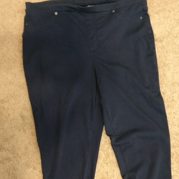 Style and co navy blue jeggings - Picture 2 of 8